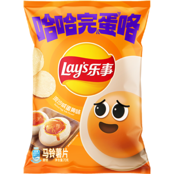乐事 流沙咸蛋黄味薯片 70g