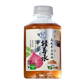 盒马 无花果亚麻籽轻养水 500ml