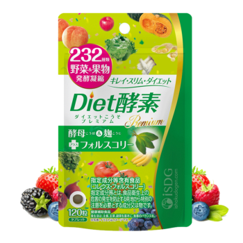 日本iSDG Diet酵素 232种果蔬水果 120粒