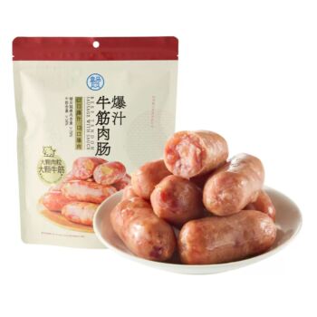 盒马 爆汁牛筋肉肠 280g
