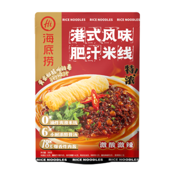 海底捞 港式风味肥汁米线 290g