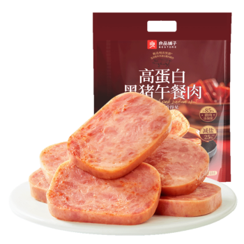 良品铺子 高蛋白黑猪午餐肉 150g