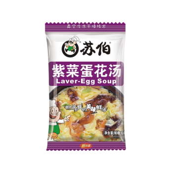 苏伯 紫菜蛋花汤 6g