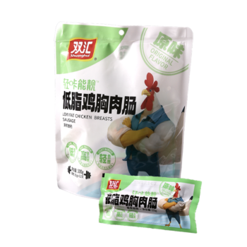 双汇 低脂鸡胸肉肠 12支 300g