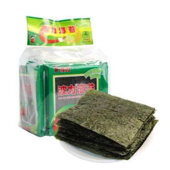 【双十二特惠】波力 海苔 8包入 24g