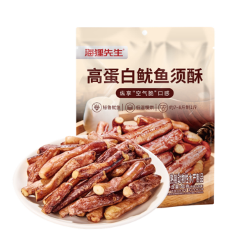 海狸先生 高蛋白鱿鱼须酥 40g
