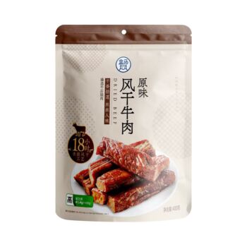 盒马 原味风干牛肉 400g