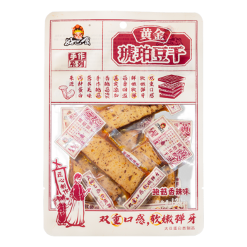 【鲍菇香辣味】好巴食 黄金琥珀豆干 120g
