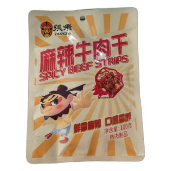 张飞 麻辣牛肉干 100g