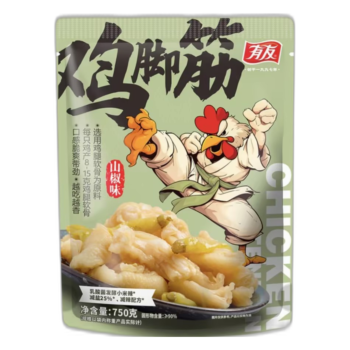 【开市客直采】有友 山椒味鸡脚筋 750g