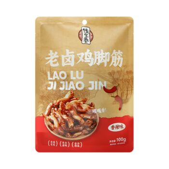 【香辣味】钱家香 老卤鸡脚筋 100g