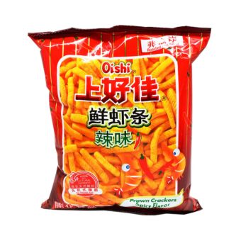 上好佳 鲜虾条 辣味 40g