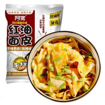 白家 阿宽红油面皮 酸辣味 （袋装）115g