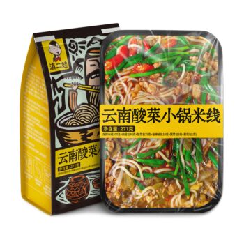 滇二娃 云南酸菜小锅米线 271g