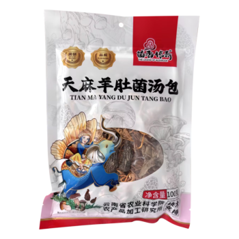 菌香传奇 天麻羊肚菌汤包 100g