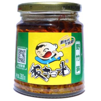 饭扫光 野竹笋/野生竹笋 280g