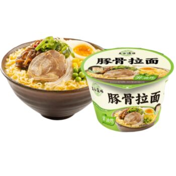 【桶装】五谷道場 豚骨拉面 110g