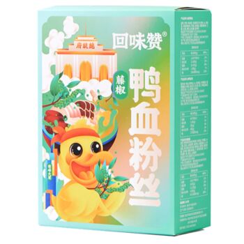 回味赞 藤椒味鸭血粉丝汤 256g