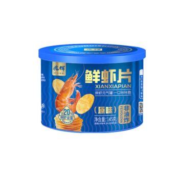 兆辉 原味鲜虾片 145g