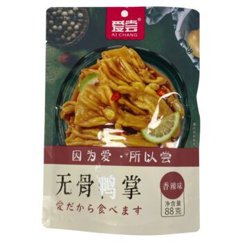 【香辣味】爱尝 无骨鸭掌  88g