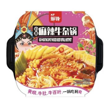 鲜锋自热火锅麻辣牛杂 480g