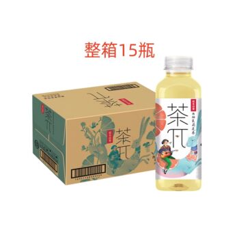 【整箱特惠】农夫山泉 茶π 西柚茉莉花茶 500ml*15瓶