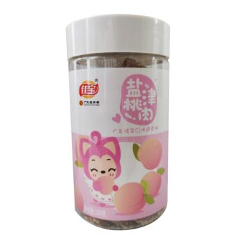 佳宝 盐津桃肉 160g