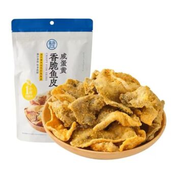 【咸蛋黄】盒马 香脆鱼皮 80g